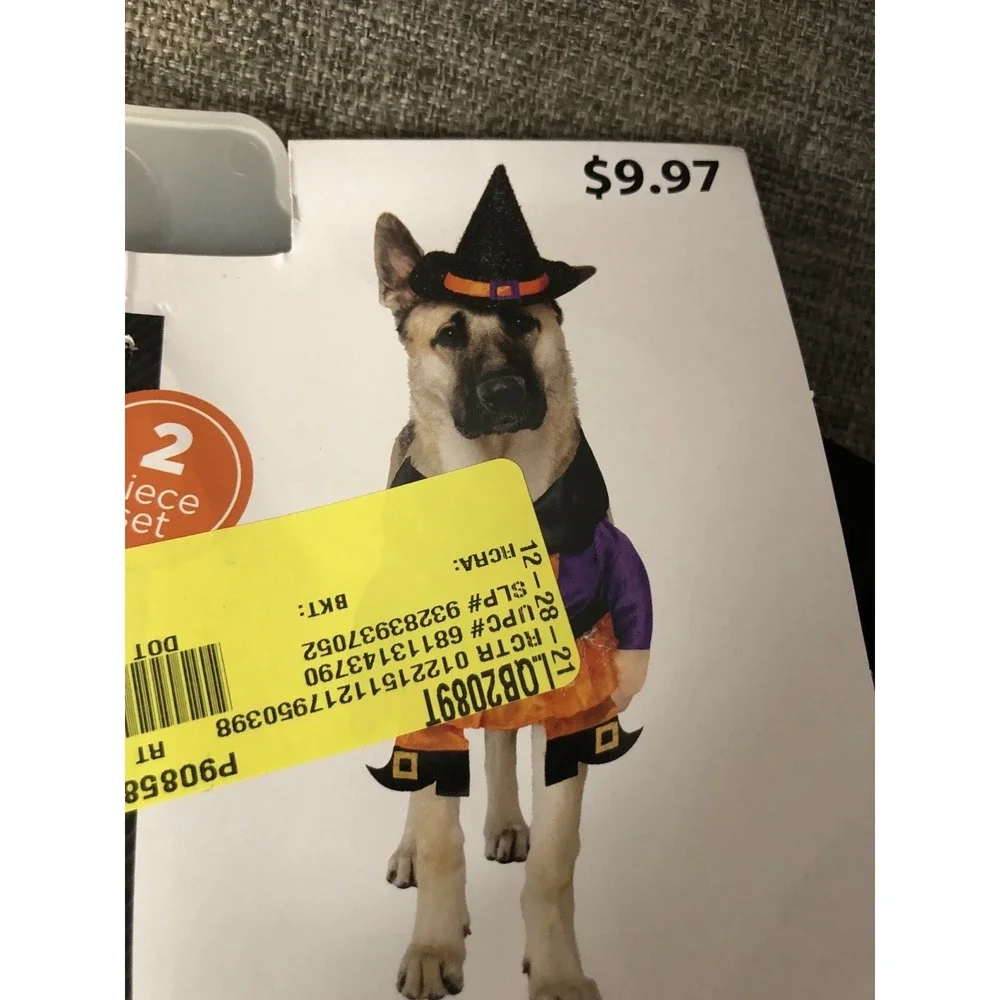 Pet Dog Cat Halloween Costume Size L 16-26